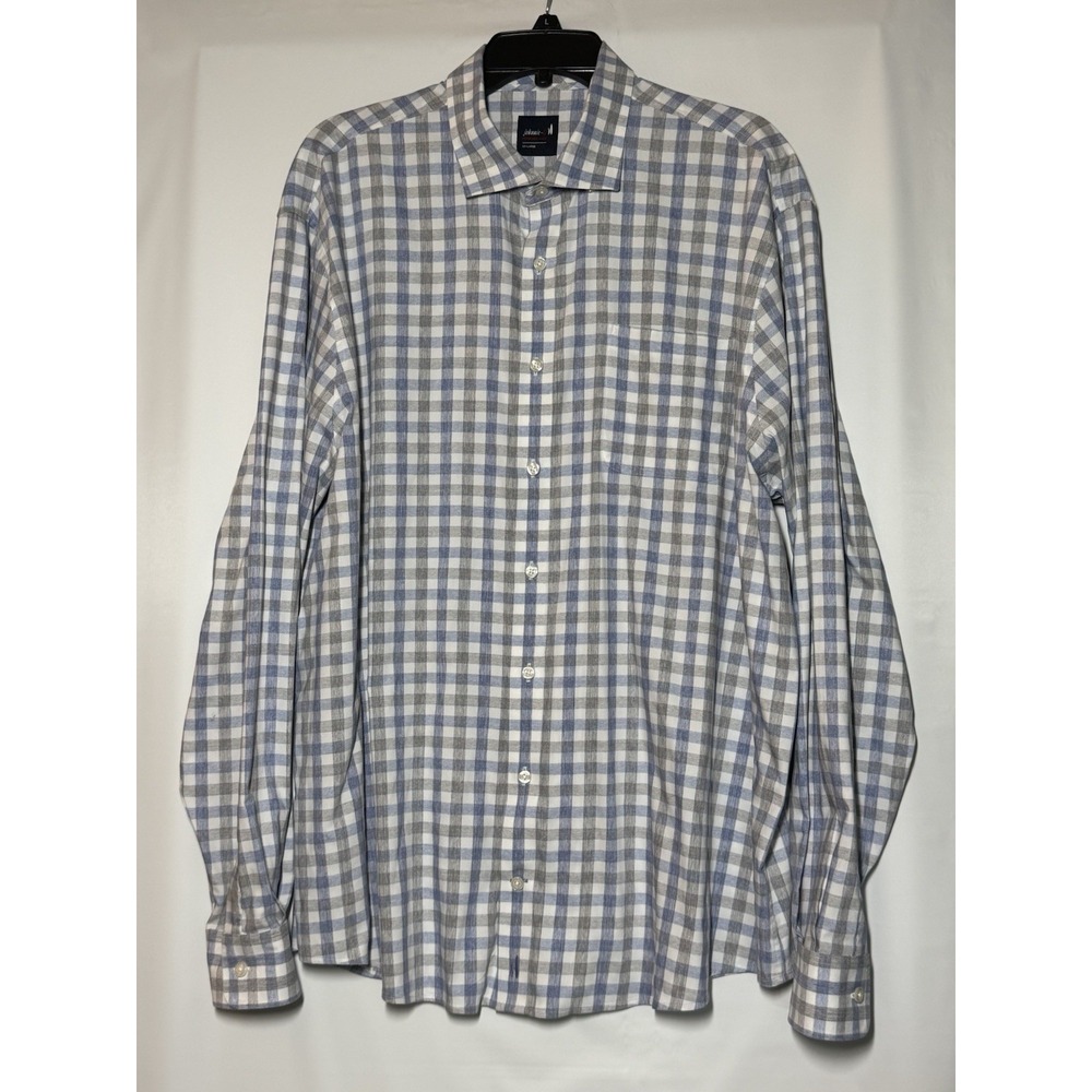 johnnie-O McArthur Performance Button Up Shirt Cabana Size XXL